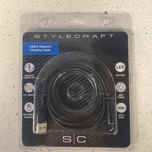 Style craft usb-c magnetic charging cable